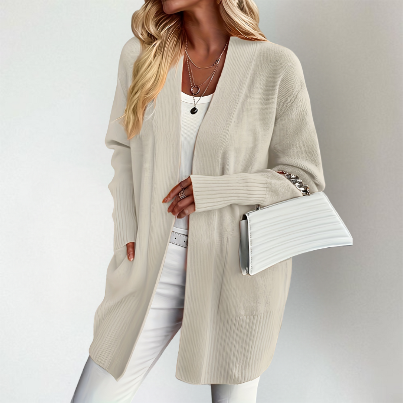Celest-  Soft Knit Cozy Cardigan