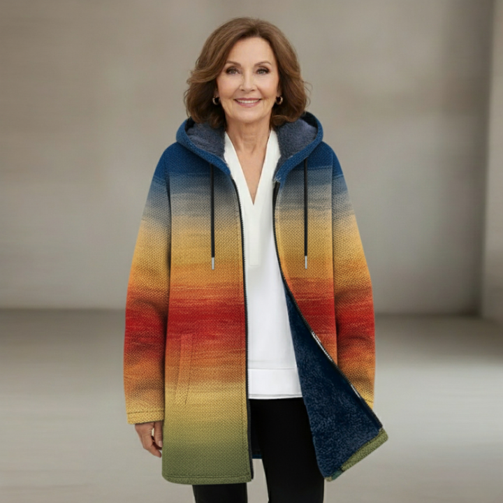 Maya - art -inspired cardigan