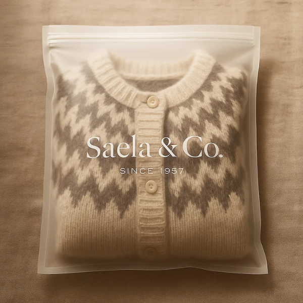 Saela & Co - Classic Icelandic Wool Vintage Cardigan