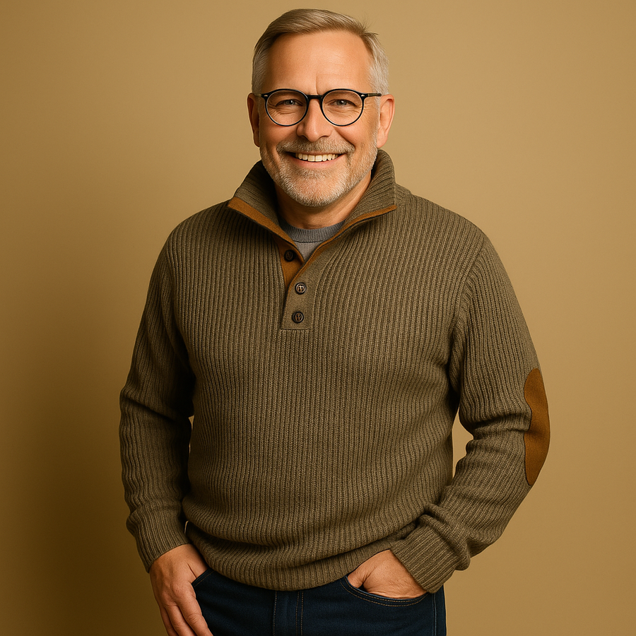 Saela & Co - High Neck Sweatshirt