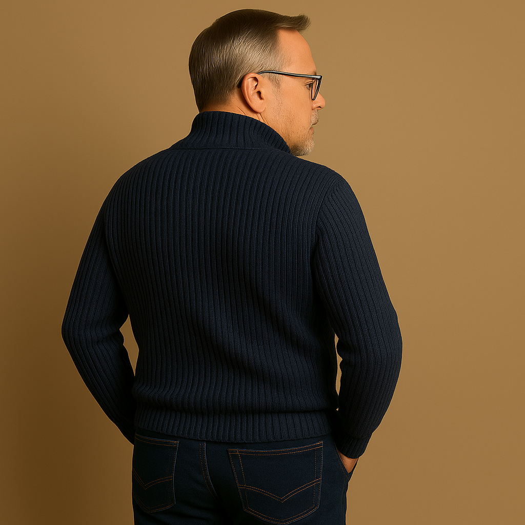 Saela & Co - High Neck Sweatshirt