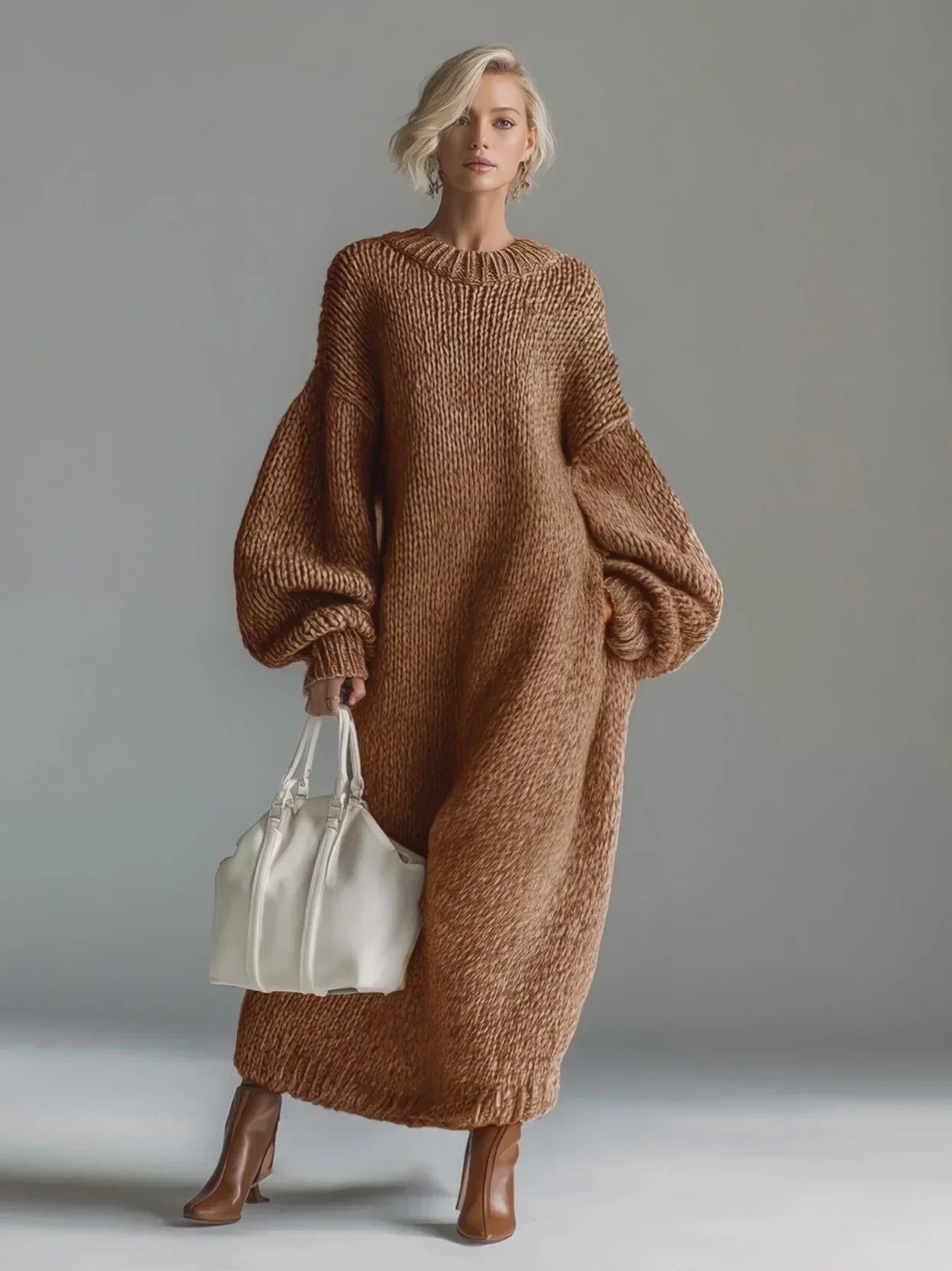 Zoria™ – Elegant Knit Dress