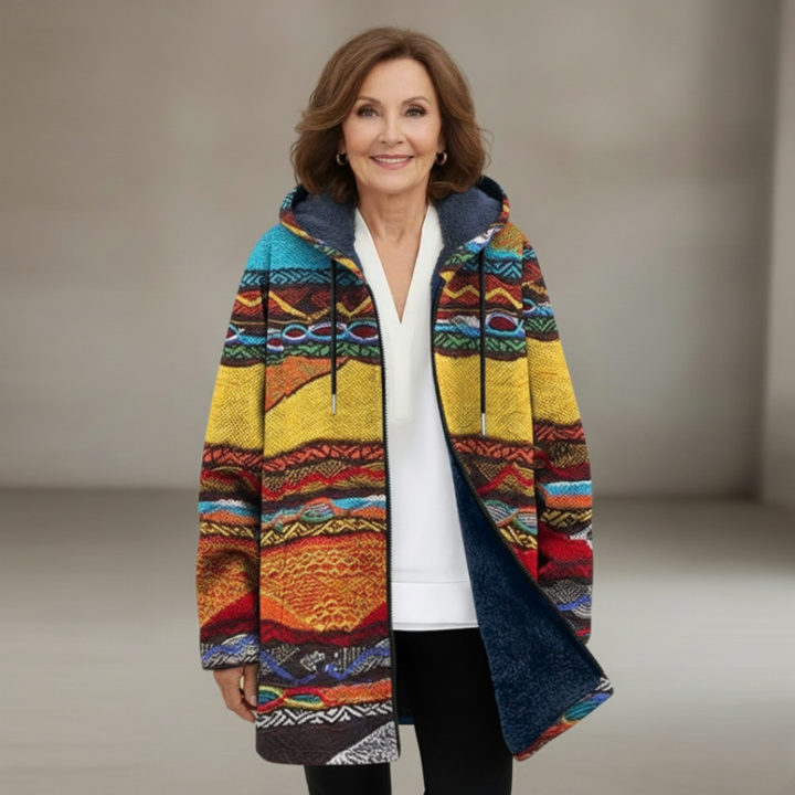 Ilaria - art -inspired cardigan