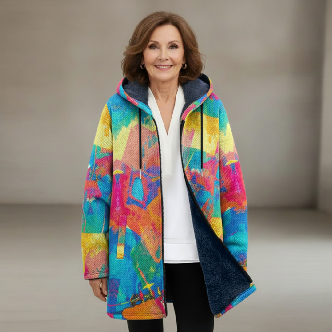Eugenia - art -inspired cardigan