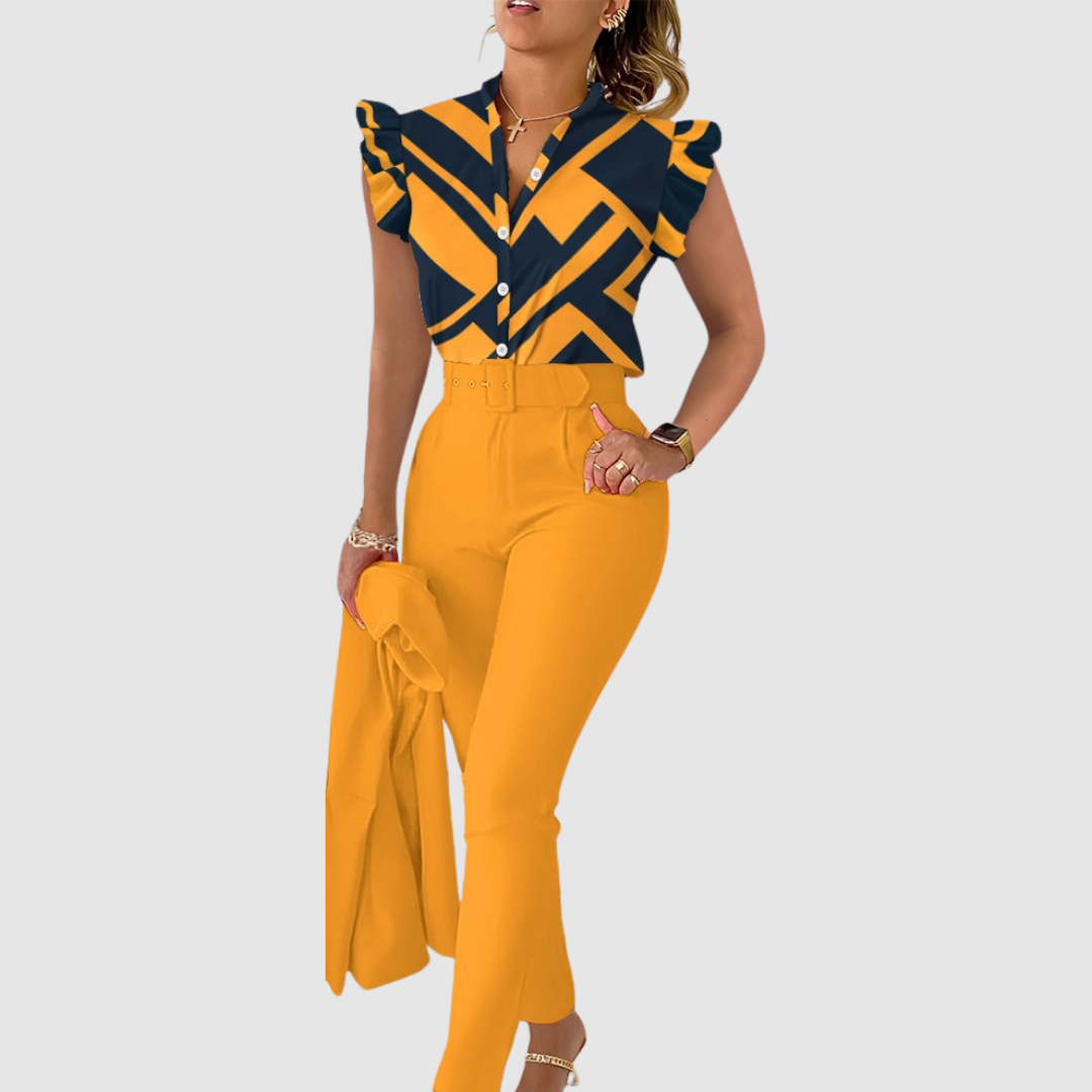 Ginevra - Soft-Touch Boho Two-Piece Set