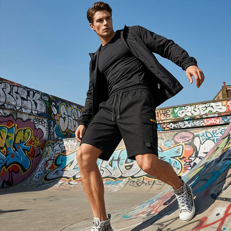 Cassian - Lightweight Multi-Pocket Shorts