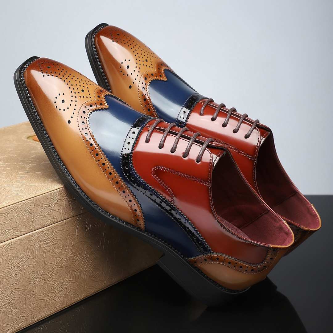 Farlon - Brogue Oxford Shoes