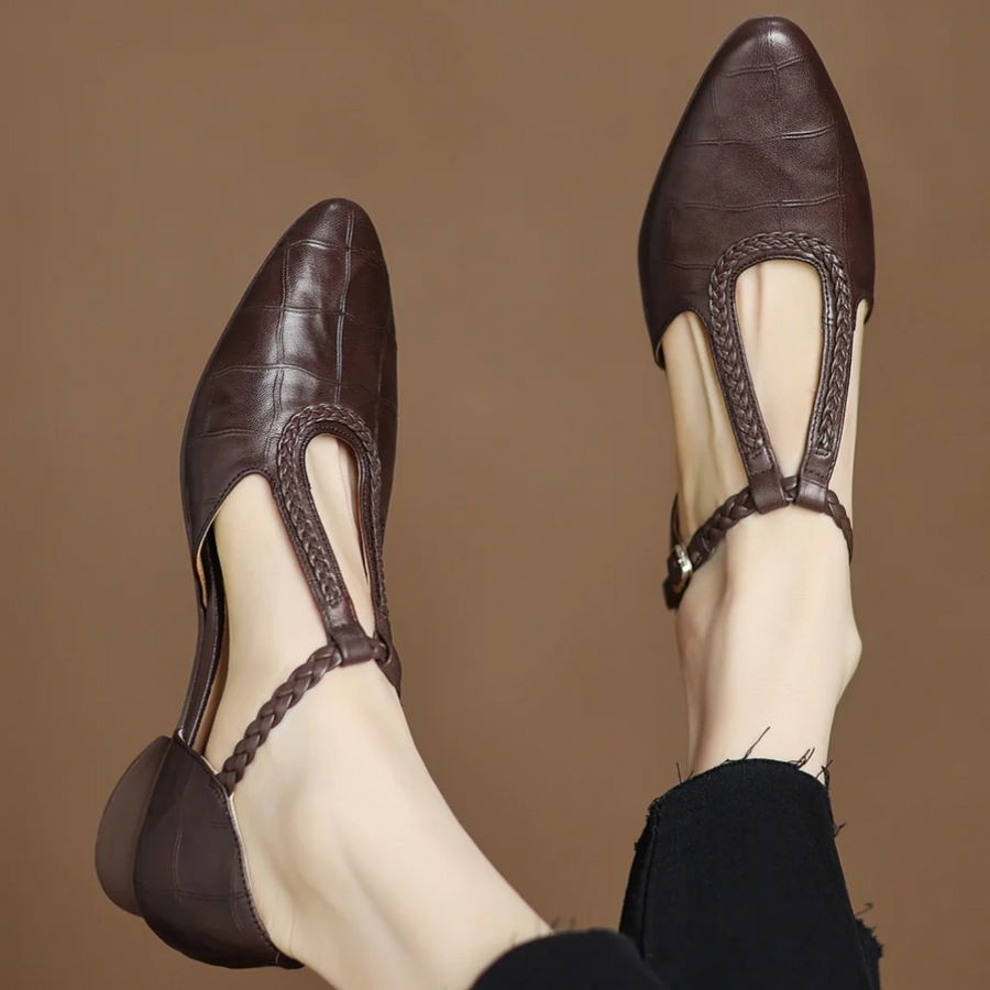 Veronica Leather Sandals