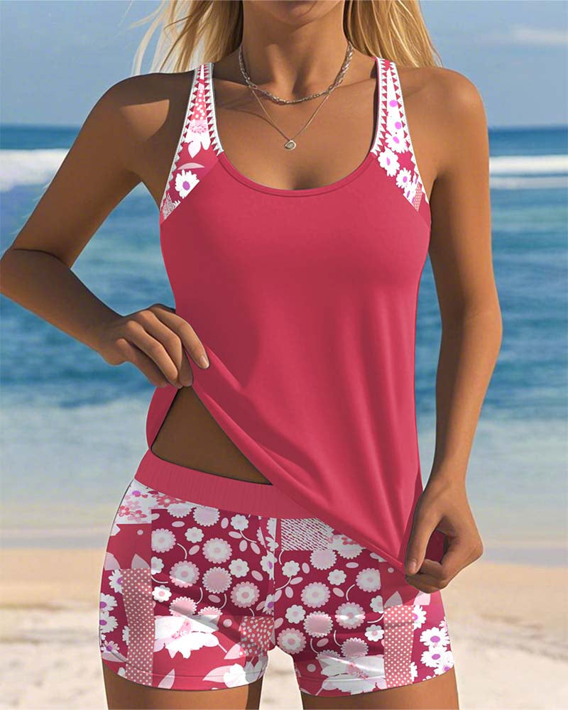 Zinnia - Quick-Dry Swimsuit Set