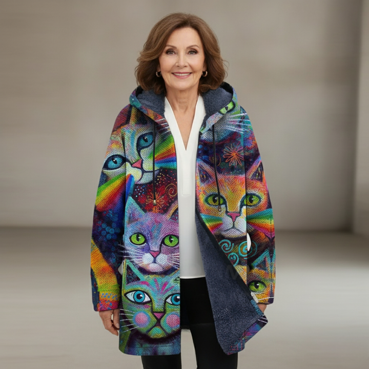 Calliope - art -inspired cardigan