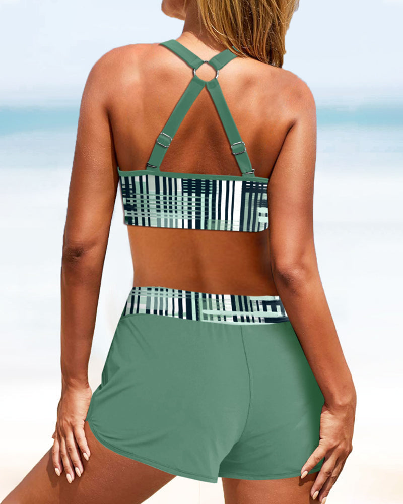 Odette - Textured High-Waisted Bikini