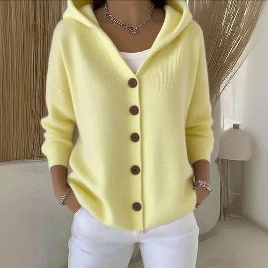 Flora™ | Elegant Long Sleeve Cardigan