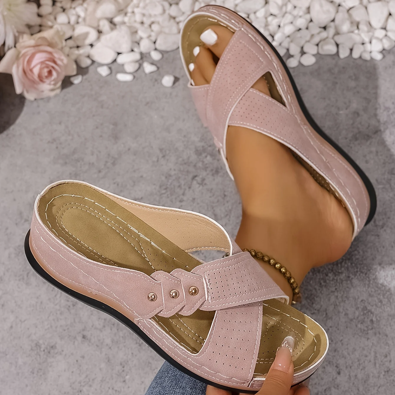 Sorrel - Ergonomic Wedge Sandals