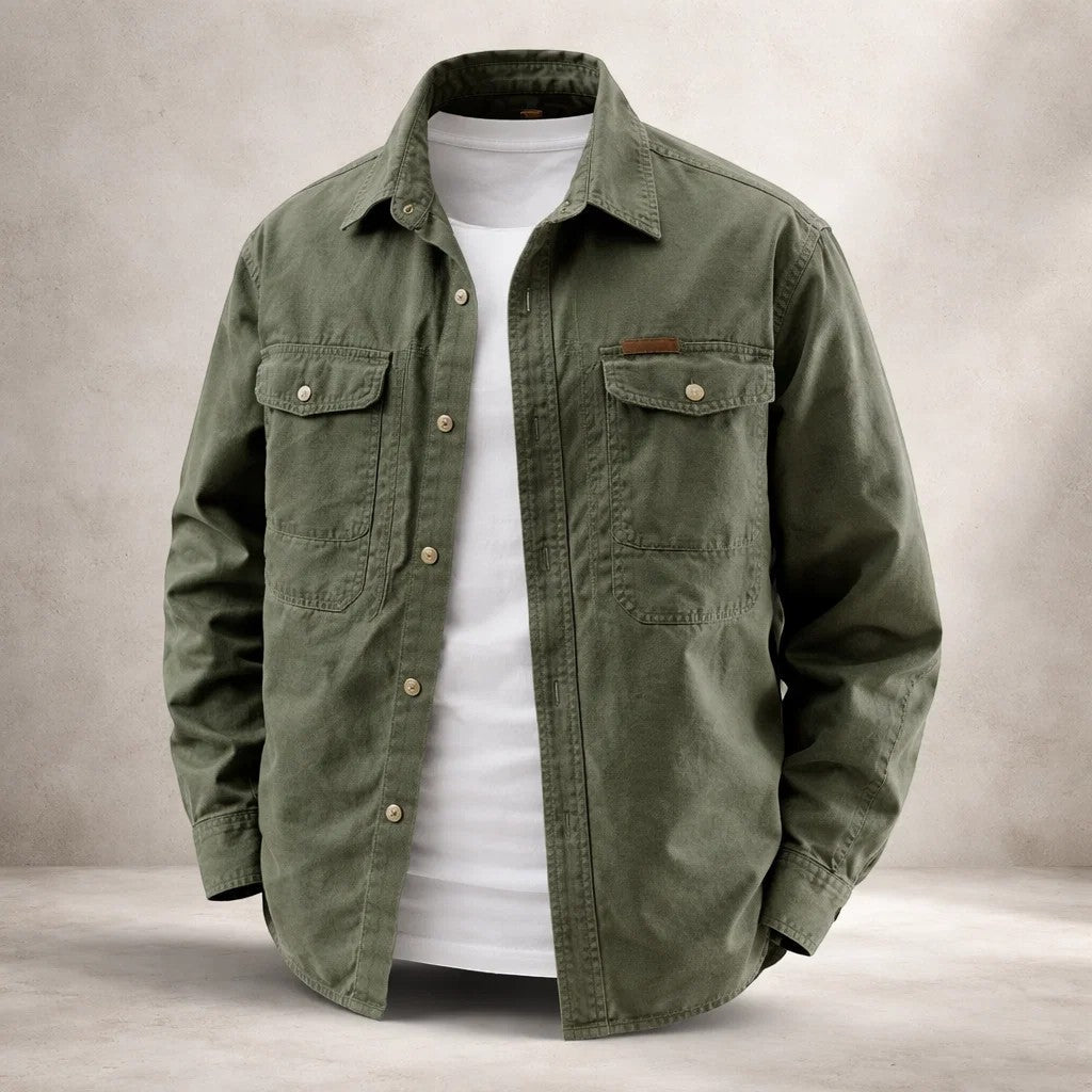 Corvinel - Casual Overshirt Jacket