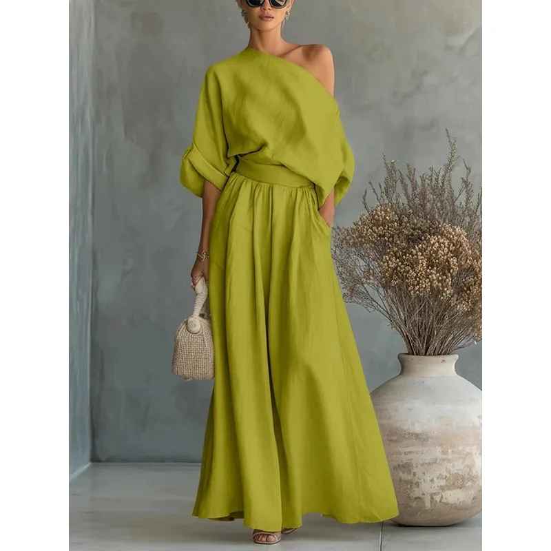 Abigail™ | Chic Off-Shoulder Set