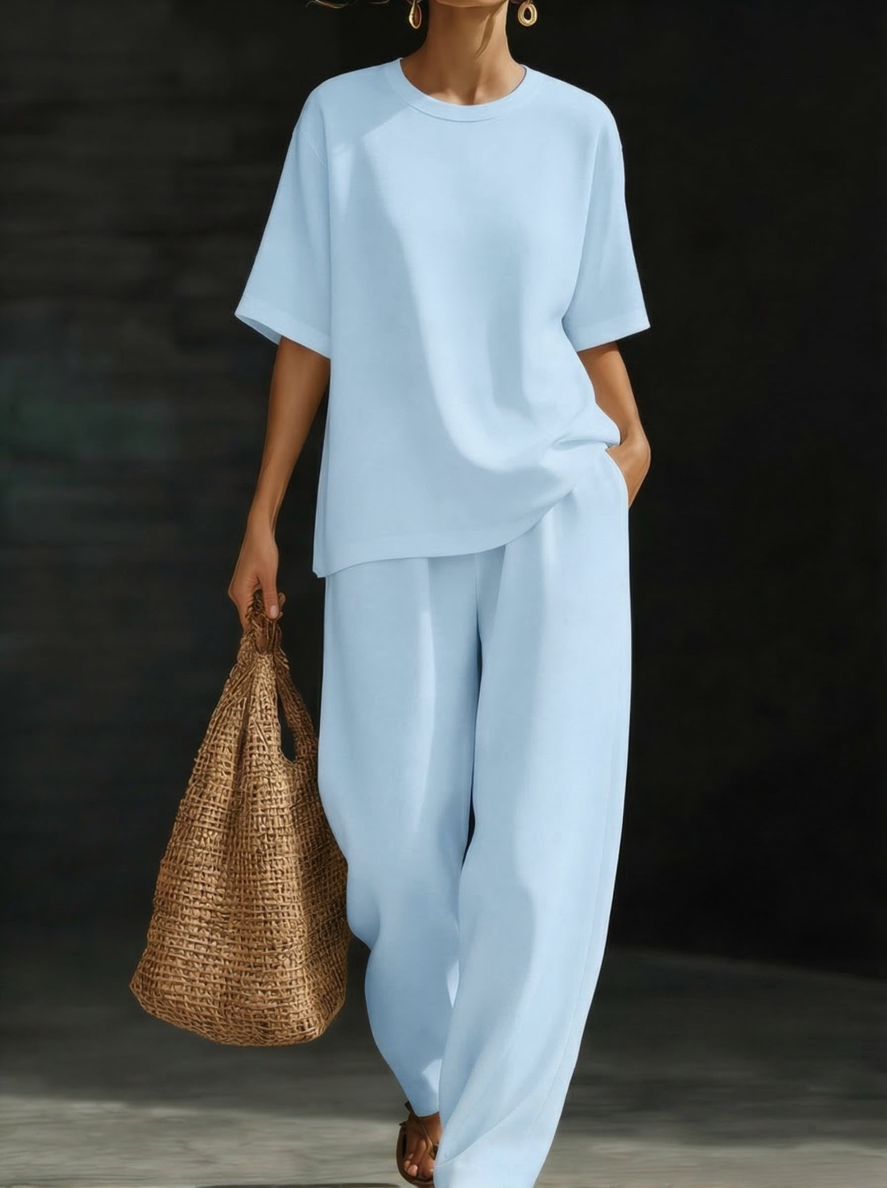 Carenza - Oversized Two Piece Set