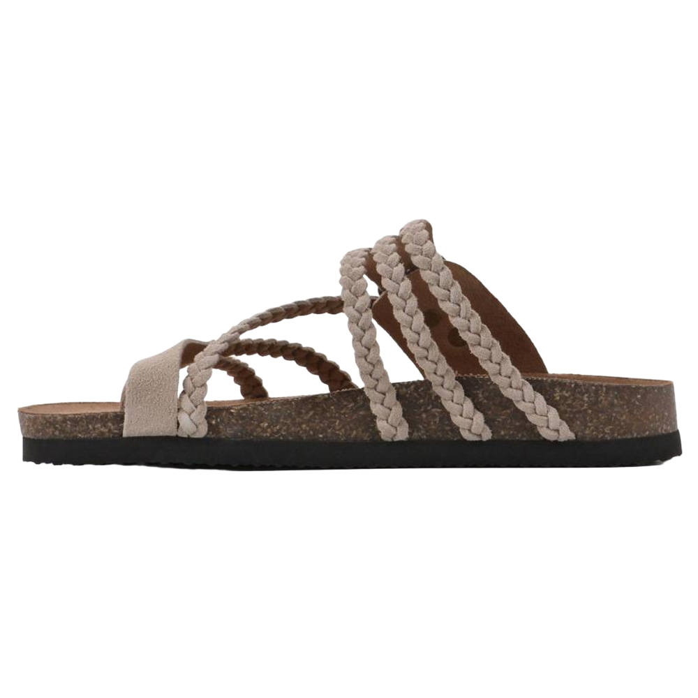 Petrona - Cushioned Woven Sandals
