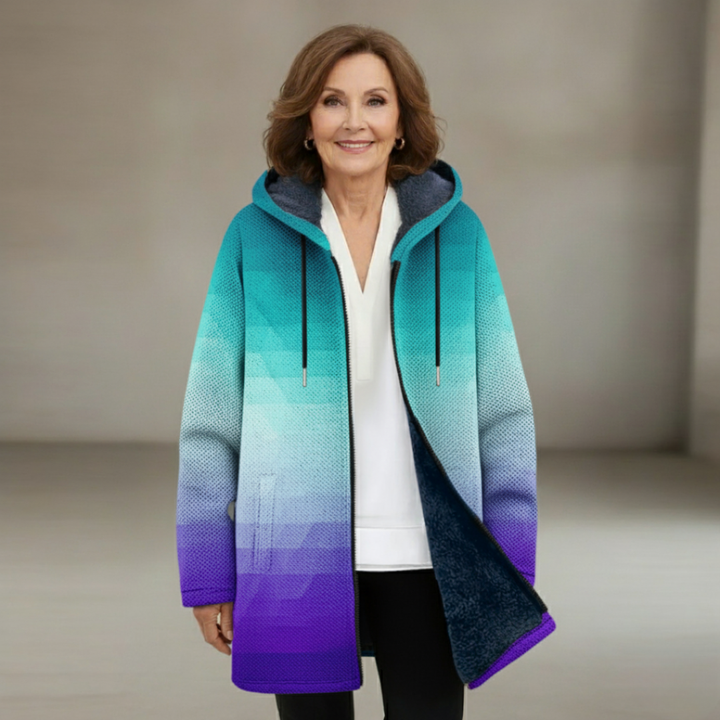 Gaia - art -inspired cardigan