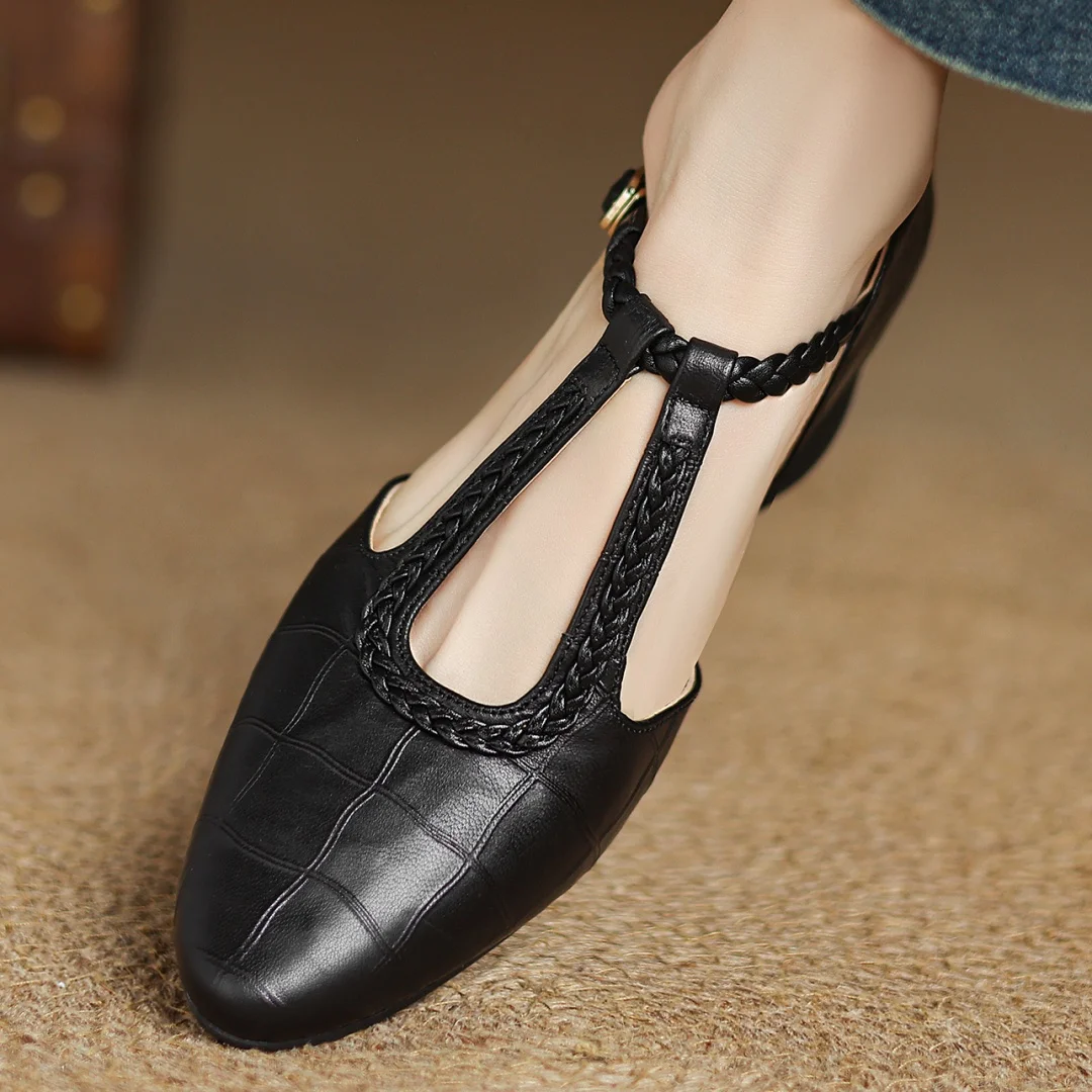 Veronica Leather Sandals