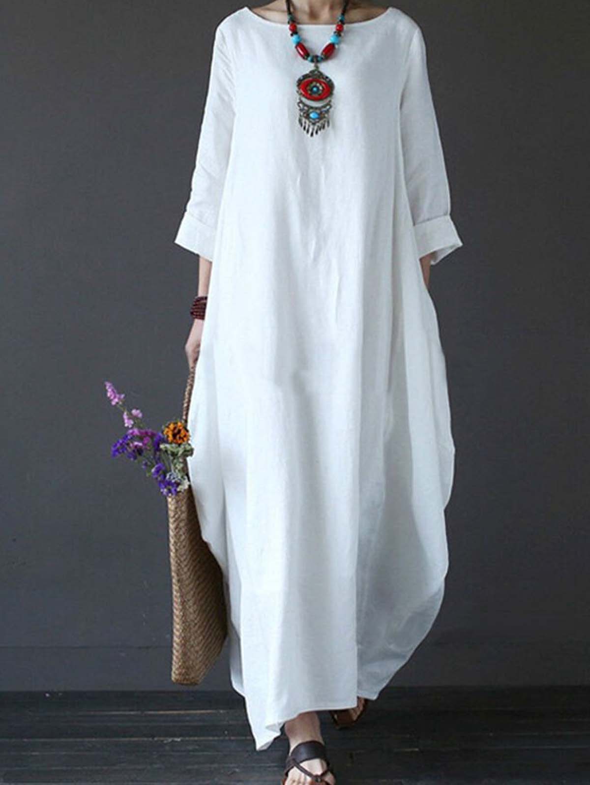 Women's Loose Plus Dress