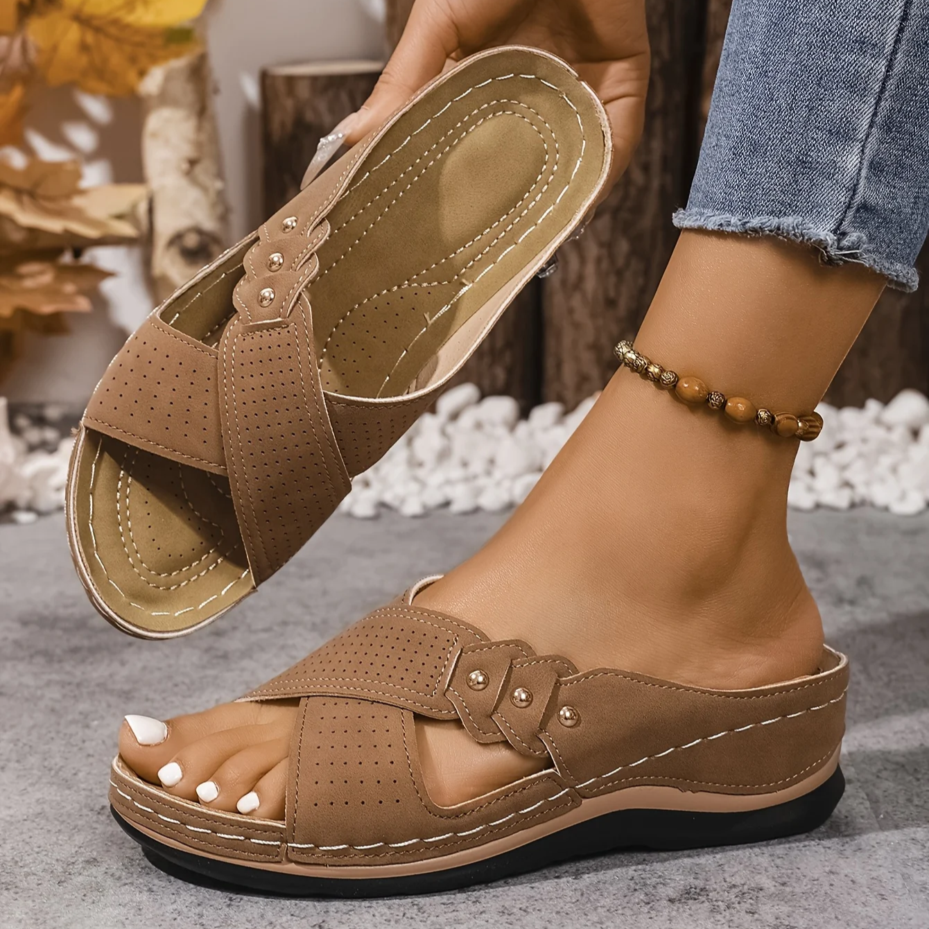 Sorrel - Ergonomic Wedge Sandals