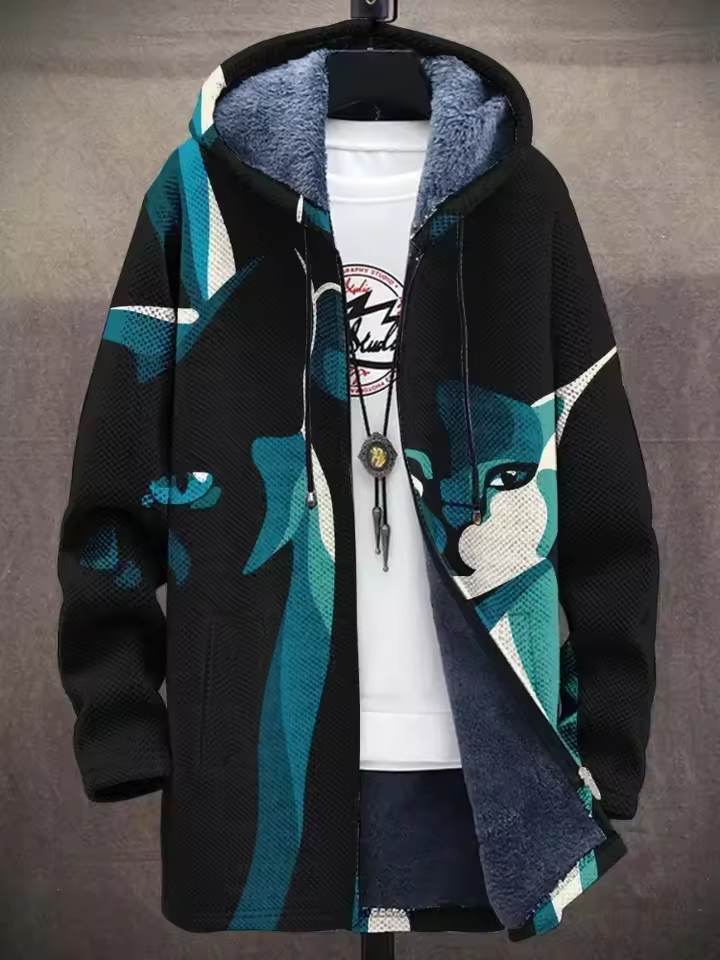 Mila - A luxurious cardigan inspired by art