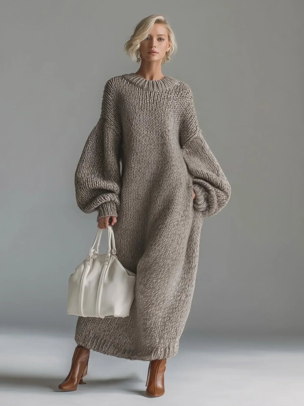 Zoria™ – Elegant Knit Dress