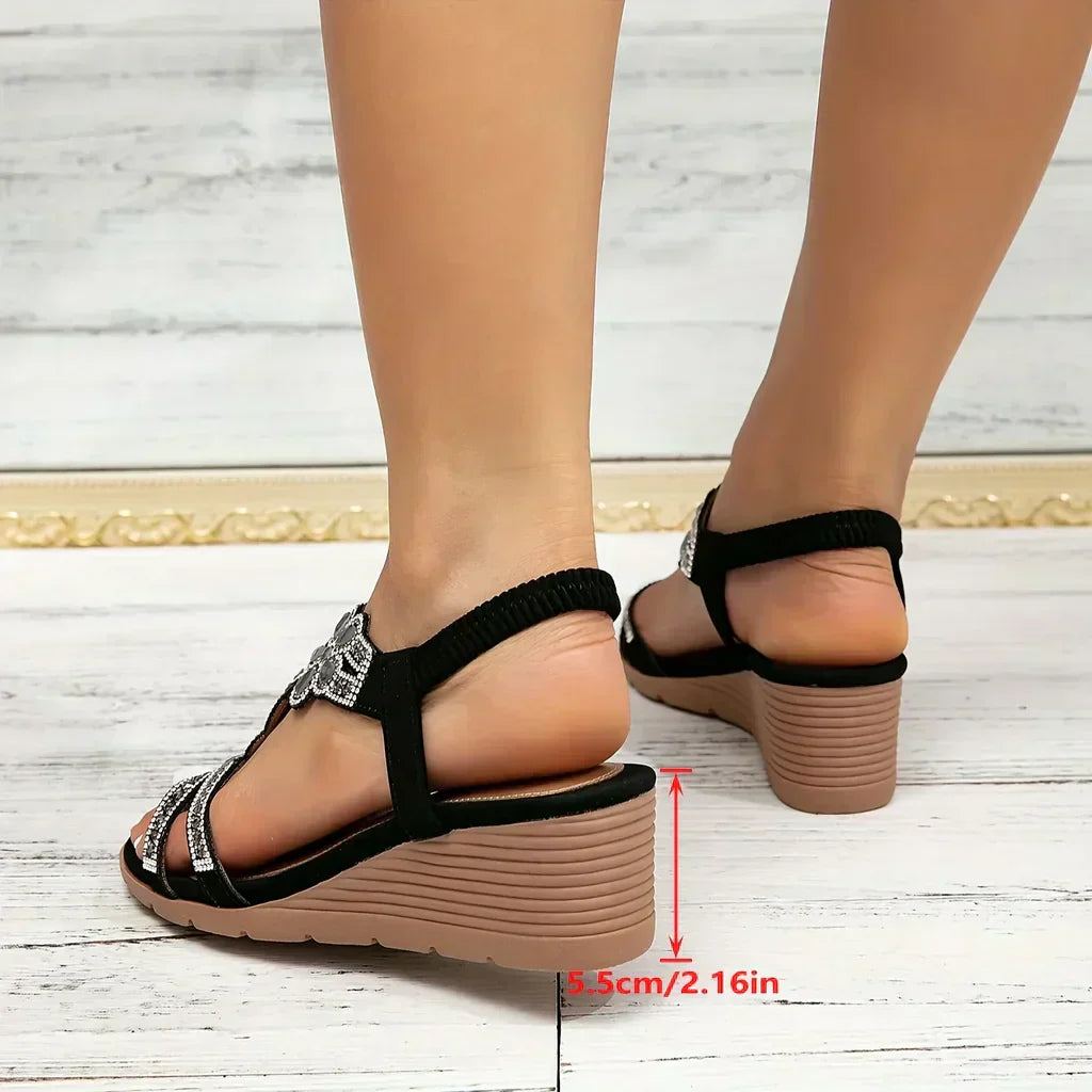 Zuleika - Supportive Wedge Sandals