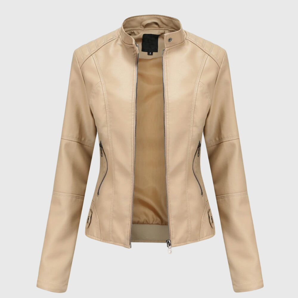 Giorgina™ - Stylish Leather Jacket for Women