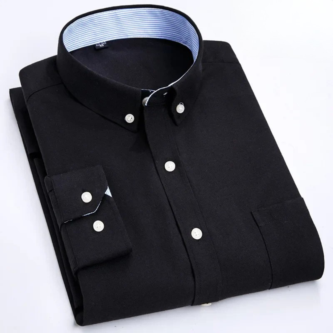 Edison - Premium Long-Sleeve Button-Down Shirt