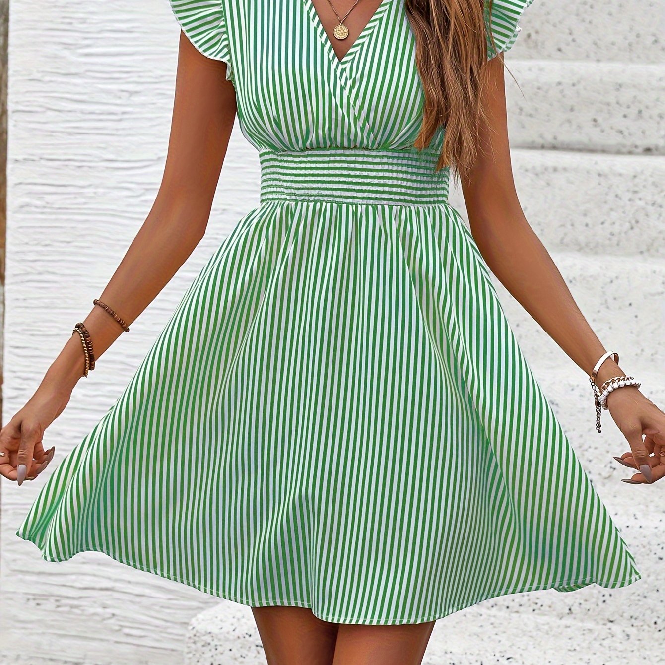 Dany | Striped Summer Dress