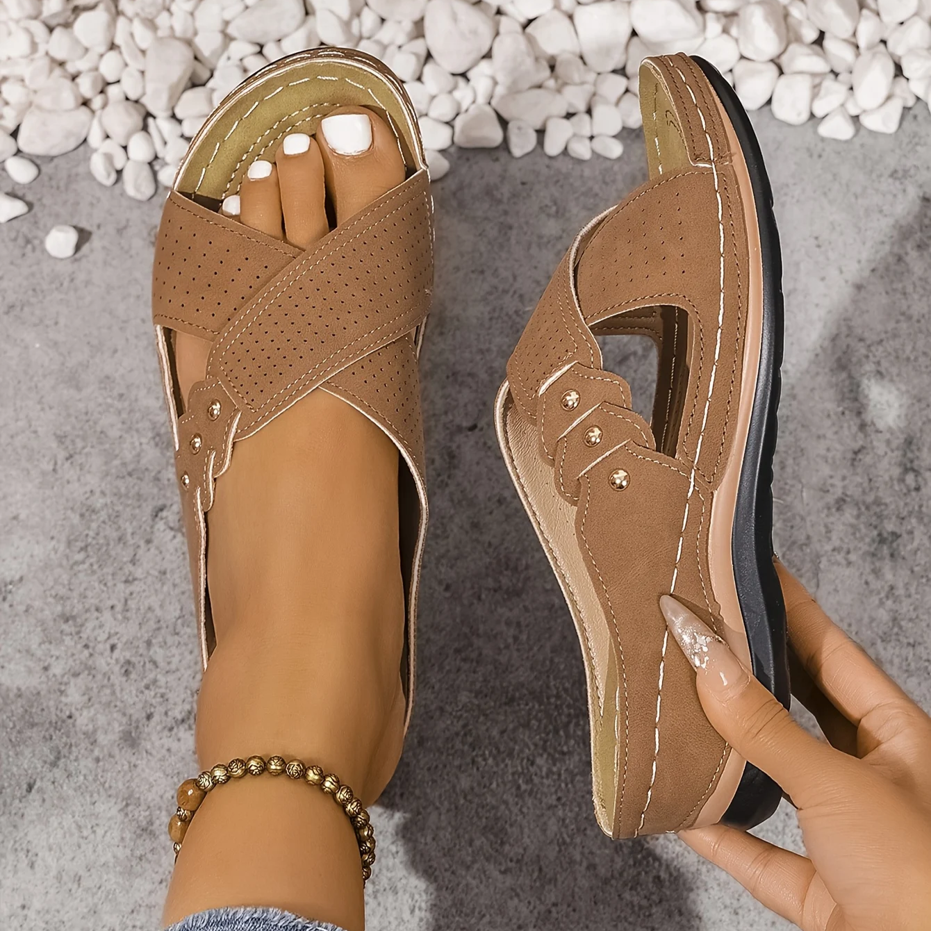 Sorrel - Ergonomic Wedge Sandals