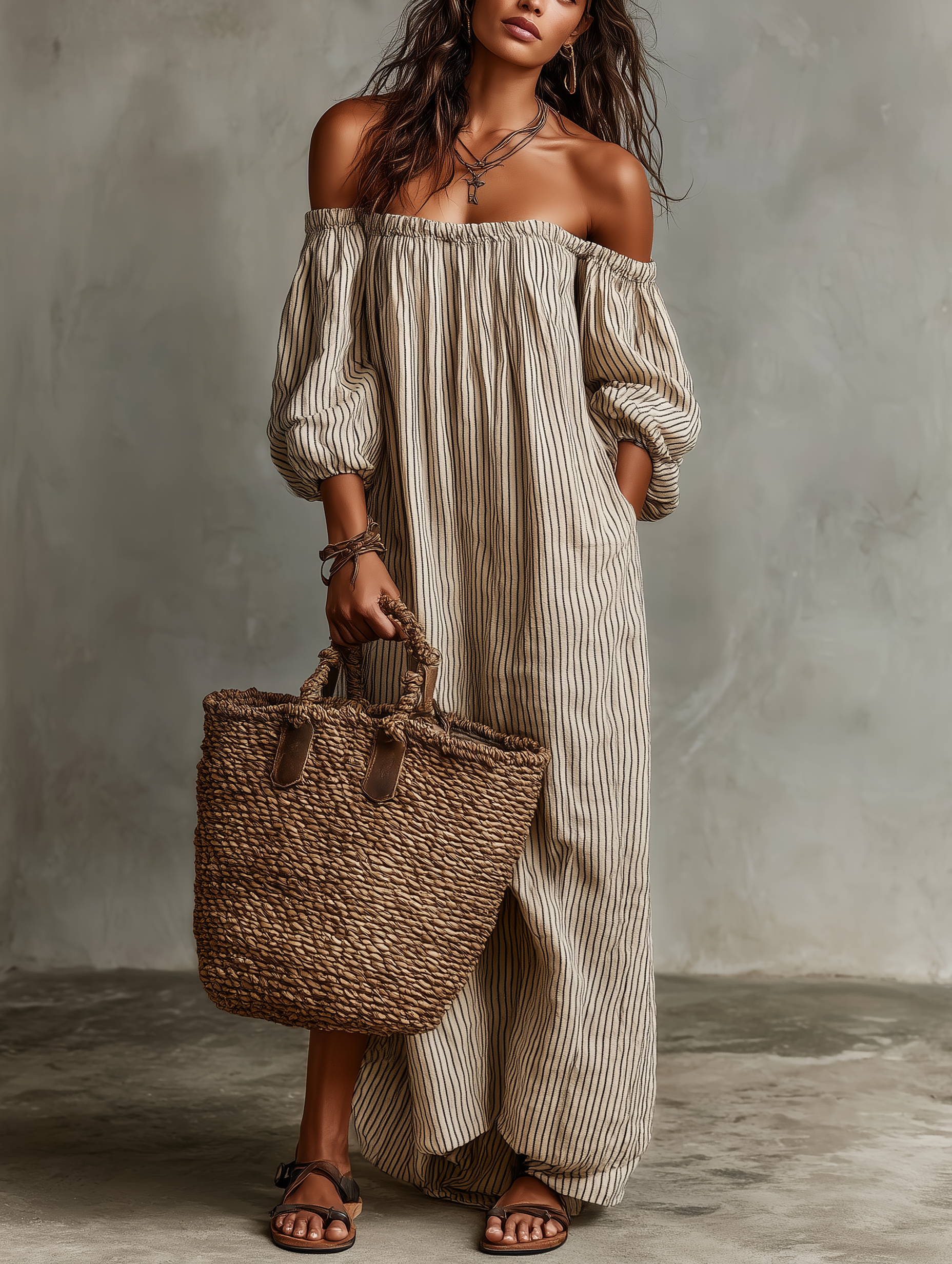 Hannah™ | Off-the-Shoulder Dress
