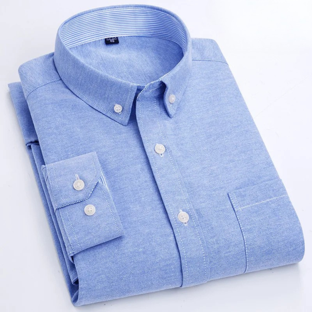 Edison - Premium Long-Sleeve Button-Down Shirt