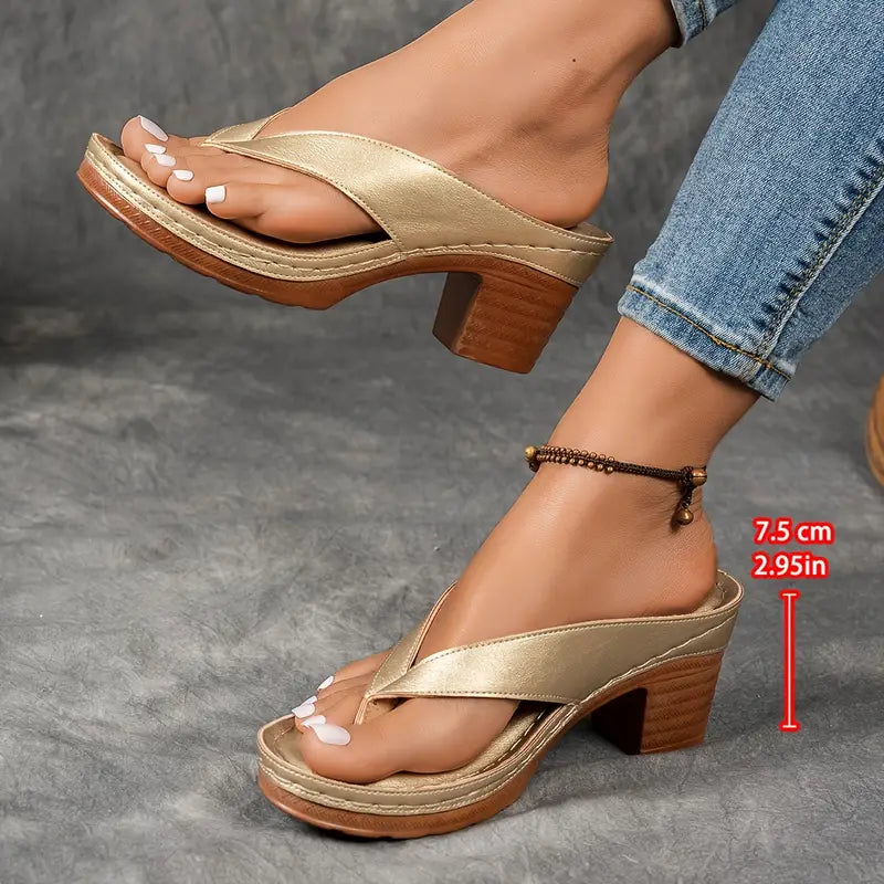 Jorja - Contoured Heeled Sandals