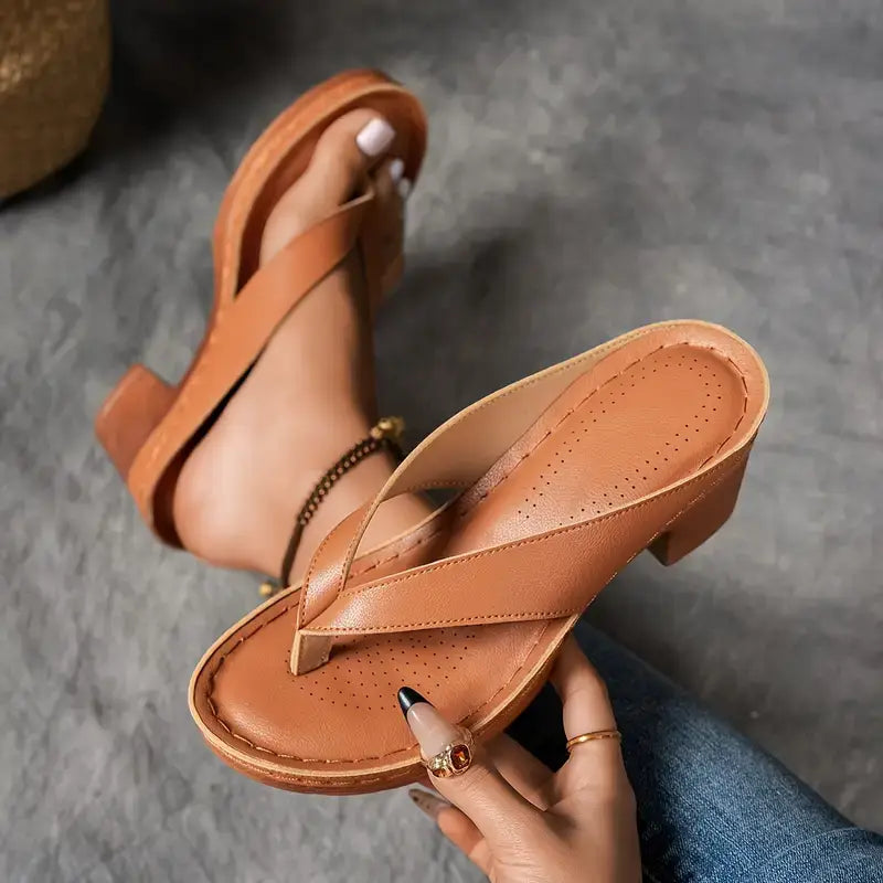 Jorja - Contoured Heeled Sandals