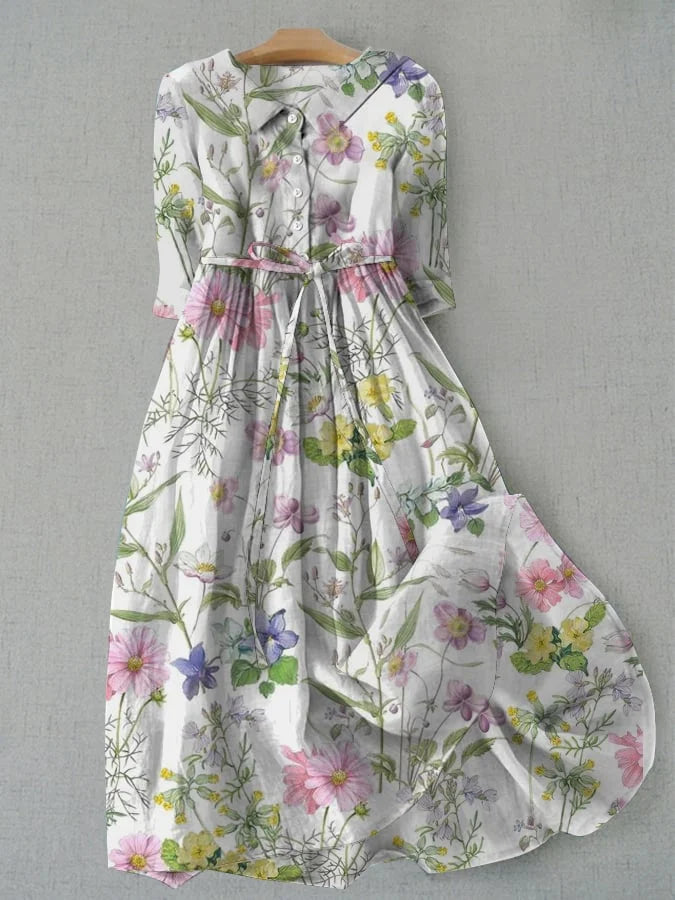 Ivy | Classic Floral Dress