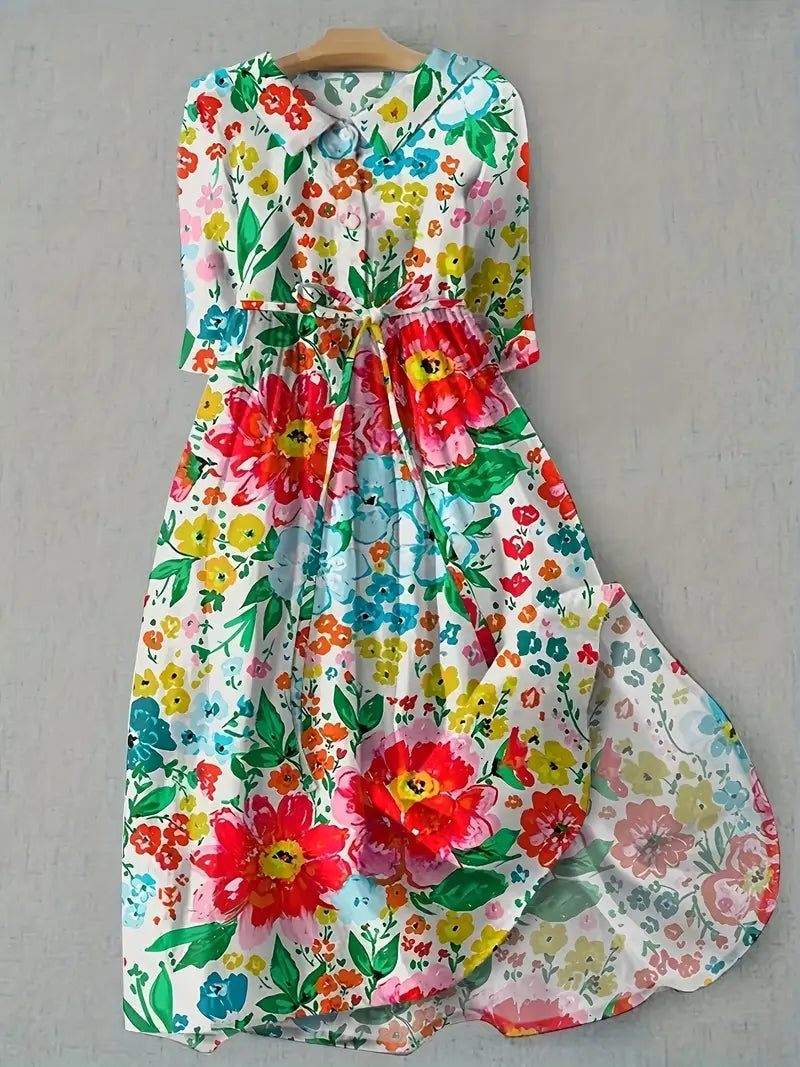Abigail | Classic Floral Dress