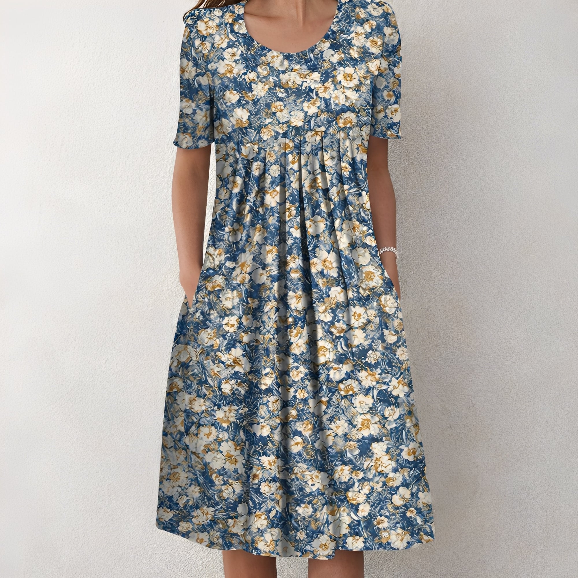 Gigi | Cotton Tummy Coverage Dress