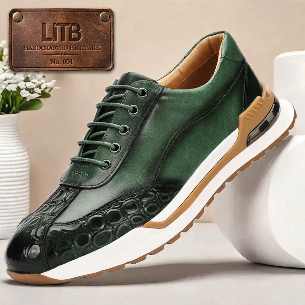 Huxley - Textured Casual Sneakers