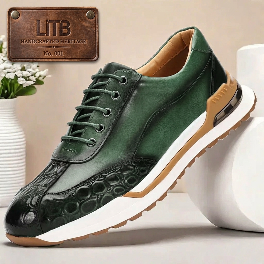Huxley - Textured Casual Sneakers