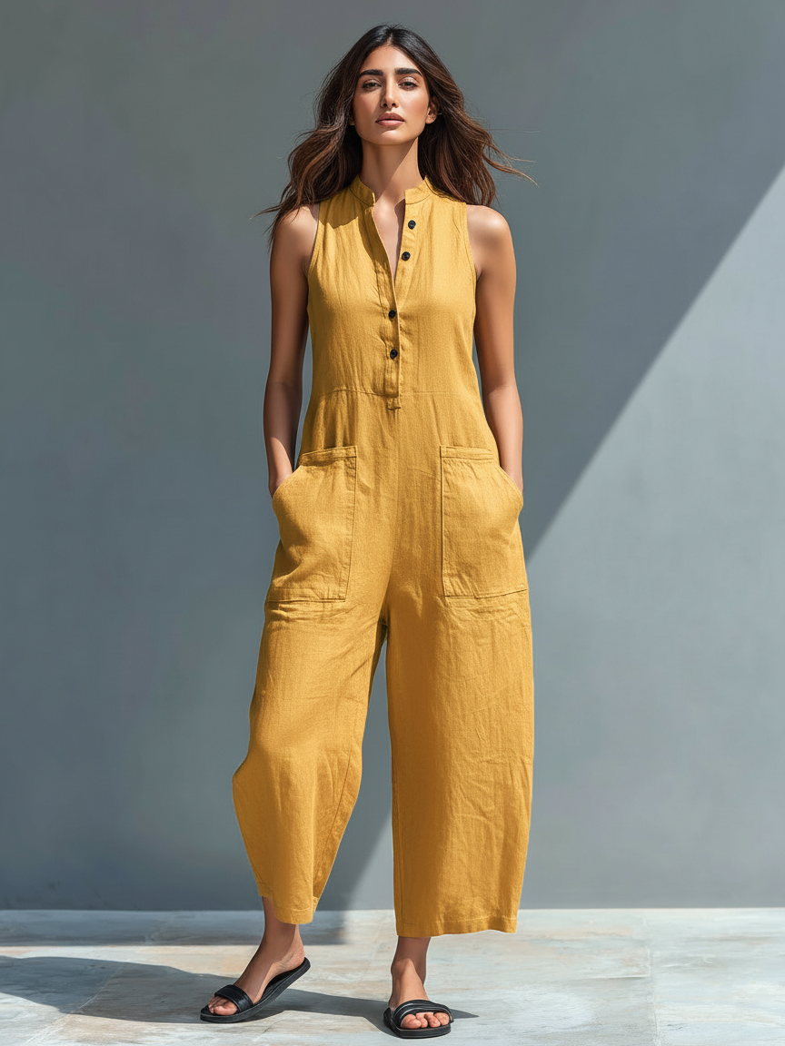 Eve™ | Sleek Sleeveless Jumpsuit
