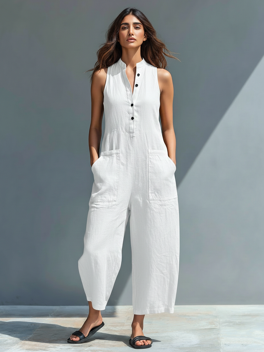 Eve™ | Sleek Sleeveless Jumpsuit