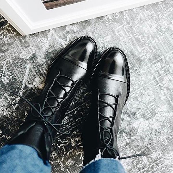 Mia® | Stylish comfortable leather boots