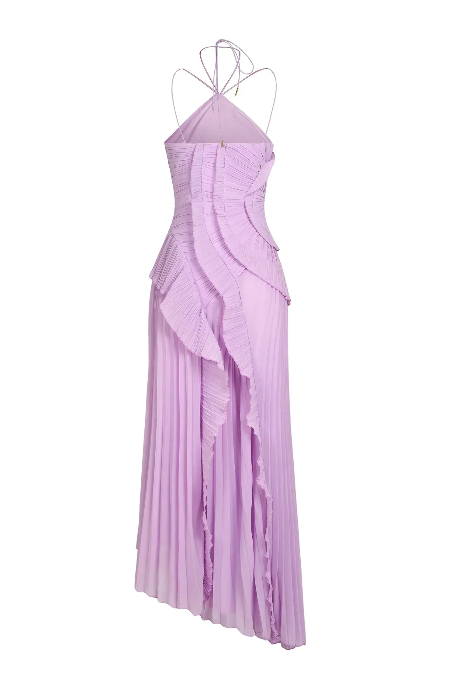 Sancia - Ruffle Pleated Midi Dress