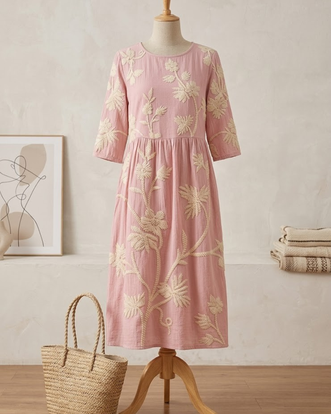Brianna | Elegant Floral Dress