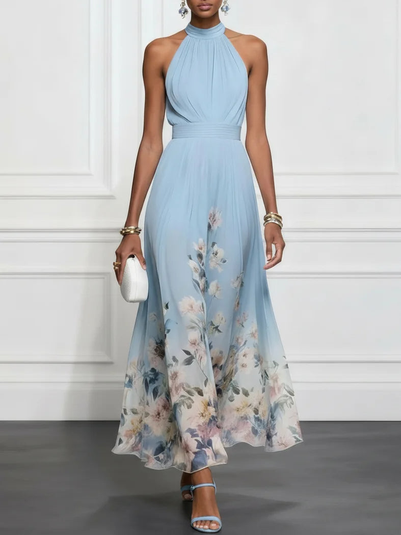 Eliana™ | Elegant Floral Maxi Dress