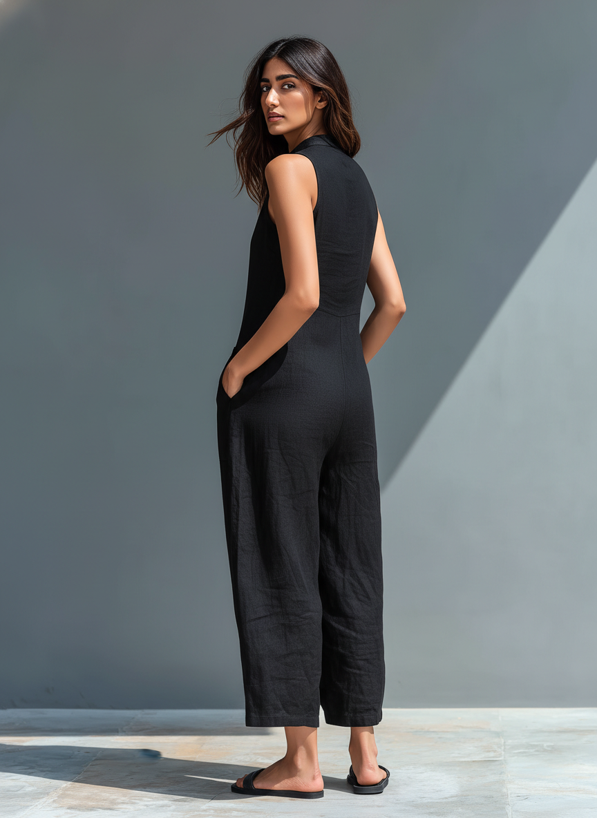 Eve™ | Sleek Sleeveless Jumpsuit