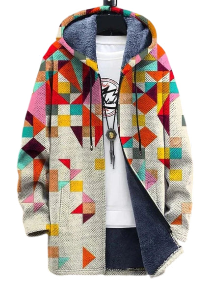 Mirrin - art -inspired cardigan