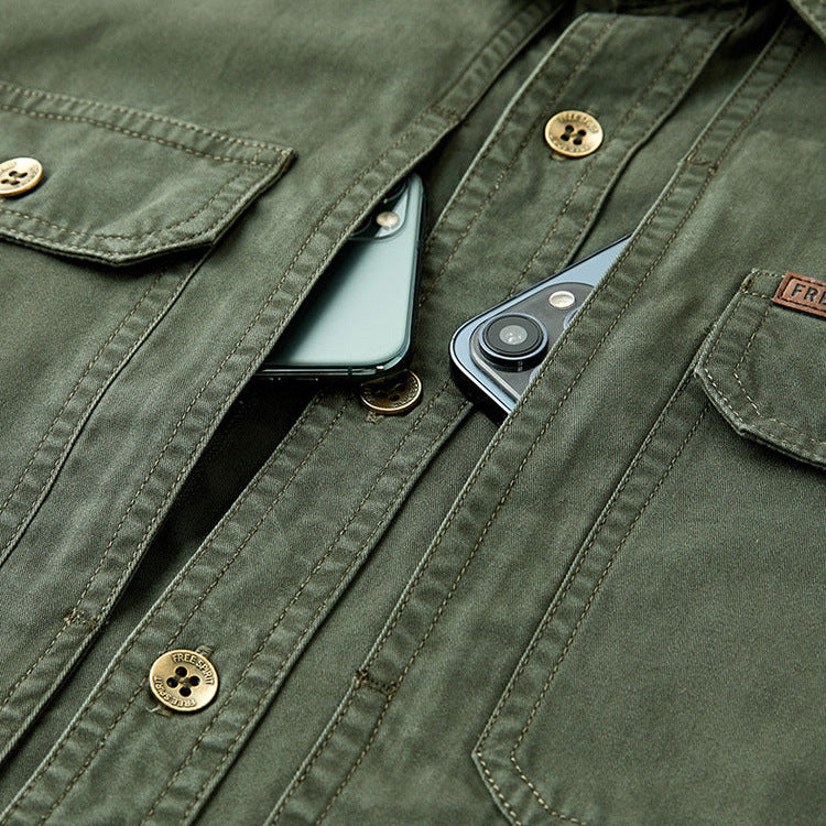 Corvinel - Casual Overshirt Jacket